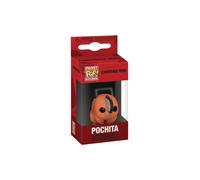 Funko Pop! Schlüsselanhänger Pochita (Chainsaw Man) – Vinyl-Minifigur – Offizielle Handelswaren