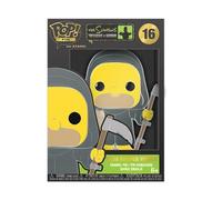 Funko Large Enamel Pin Horror: Simpsons - Homer Simpson - Homer - The Simpsons Emaille-Nadeln - Niedliche Brosche Zum Sammeln - Für Rucksäcke & Taschen - Geschenkidee - Offizielle Handelswaren