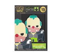 Funko Large Enamel Pin Horror: Simpsons - Krusty The Clown - Krusty - The Simpsons Emaille-Nadeln - Niedliche Brosche Zum Sammeln - Für Rucksäcke & Taschen - Geschenkidee - TV Fans