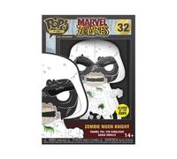 Funko Large Enamel Pin Marvel: Zombie Moon Night - Moon Knight - Marvel Zombies Emaille-Nadeln - Niedliche Brosche Zum Sammeln - Für Rucksäcke & Taschen - Geschenkidee - Comic Books Fans