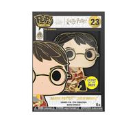 Funko Large POP! Enamel Pin Harry Potter POA 20th - Harry Potter on Broom | Offizielles Fantasy Merch - Spielzeug zum Sammeln - Geschenkidee zum Geburtstag für Fans und Sammler
