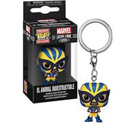 Funko Marvel Luchadores Wolverine - Marvel Luchadores - Xmen - Keychain - Neuartiger Schlüsselanhänger - Vinyl-Minifigur Zum Sammeln - Strumpffüller - Geschenkidee - Offizielle Handelswaren