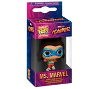 Funko POP! Schlüsselanhänger Ms. Marvel – Vinyl-Minifigur, offizielle Handelsware