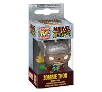 Funko Pop! Keychain: Marvel Zombies - Thor - Neuartiger Schlüsselanhänger - Vinyl-Minifigur Zum Sammeln - Strumpffüller - Geschenkidee - Offizielle Handelswaren - Comic Books Fans - Minifigur