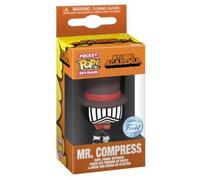 Funko Pocket Pop! Schlüsselanhänger – My Hero Academia Mr. Compress – Vinyl, multicolor