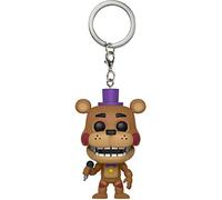 Funko Pocket Pop! Keychain: Five Nights At Freddy's (FNAF) Pizza Sim: Rockstar Freddy Fazbear - FNAF Pizza Simulator - Neuartiger Schlüsselanhänger - Vinyl-Minifigur Zum Sammeln - Minifigur