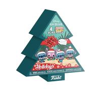 Funko Pocket Pop! Anhänger Stitch Holiday – Lilo und Stitch – 4er Tree Box – Vinyl-Minifigur