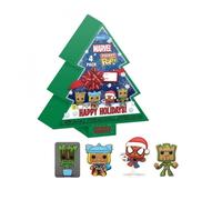 Funko Pocket POP Keychain: Marvel- Tree Holiday Box 4PC