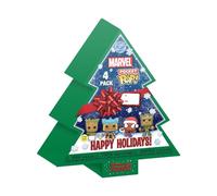 Funko Pocket POP Keychain: Marvel- Tree Holiday Box 4PC