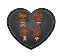 Funko Pocket POP! Star Wars Valentines Box 4 Packung - Darth Vader - (Choc) - Schlüsselanhänger - Vinyl-Minifigur Zum Sammeln Neuartiger Schlüsselanhänger - Strumpffüller - Geschenkidee - Movies Fans