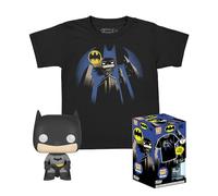 Funko Pocket Pop! & Tee: DC - Batman - Extra - Für Kinder - Extra Large - (XL) - DC Comics - T-Shirt - Kleidung mit Vinyl-Minifigur Zum Sammeln - Geschenkidee - Spielzeug und Kurzärmeliges Top