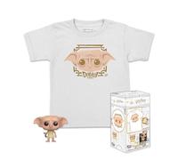 Funko Pocket Pop! & Tee: Harry Potter - Dobby - Für Kinder - Large - (L) - T-Shirt - Kleidung mit Vinyl-Minifigur Zum Sammeln - Geschenkidee - Spielzeug und Kurzärmeliges Top Für Erwachsene