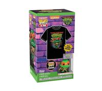 Funko Pocket Pop! & Tee: Teenage Mutant Ninja Turtles (TMNT) - Large - (L) - T-Shirt - Kleidung mit Vinyl-Minifigur Zum Sammeln - Geschenkidee - Spielzeug und Kurzärmeliges Top Für Erwachsene