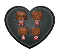 Funko Pocket POP! Schlüsselanhänger 4er-Pack Star Wars Valentines Box – Darth Vader (Choc)