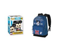 Funko Pop Disney Klassiker Mickey Mouse - Sammelfigur, Disney Rucksack Mickey Class HS Fan 2,2 31×44 cm Blau