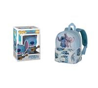 Funko Pop Disney Stitch mit Ukulele - Sammlerfigur Lilo & Stitch, Disney Rucksack Joy 22×27 cm 5L Lilo und Stitch