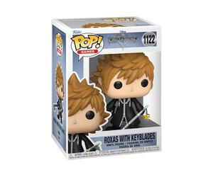 Funko Pop! Games: Kingdom Hearts - Roxas mit Keyblades- Vinyl-Sammelfigur - Geschenkidee - Offizielle Handelswaren - Spielzeug Für Kinder und Erwachsene - Movies Fans - Modellfigur Für Sammler