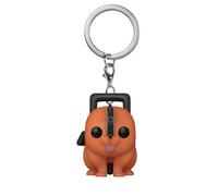 Funko Pop! Schlüsselanhänger Pochita (Chainsaw Man) – Vinyl-Minifigur – Offizielle Handelswaren