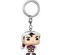Funko Schlüsselanhänger – DC Superman (Holiday) – Vinyl‑Minifigur – Neu & OVP
