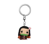 Funko Pop! Keychain: Demon Slayer - Nezuko - Neuartiger Schlüsselanhänger - Vinyl-Minifigur Zum Sammeln - Strumpffüller - Geschenkidee - Offizielle Handelswaren - Anime Fans - Minifigur