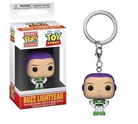 Funko Pop! Schlüsselanhänger Buzz Lightyear – Disney Pixar Toy Story – Vinyl-Minifigur, offiziell