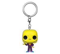 Funko Pop! Keychain: Disney The Nightmare Before Christmas - Blacklight - Jack Skellington - Neuartiger Schlüsselanhänger - Vinyl-Minifigur Zum Sammeln - Strumpffüller - Geschenkidee - Movies Fans