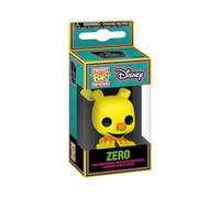 Funko Pop! Keychain: Disney The Nightmare Before Christmas - Blacklight - Zero - Neuartiger Schlüsselanhänger - Vinyl-Minifigur Zum Sammeln - Strumpffüller - Geschenkidee - Offizielle Handelswaren