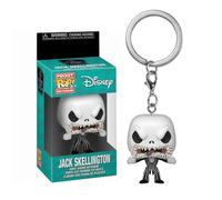 Funko Pop! Keychain: Disney The Nightmare Before Christmas - Jack Skellington - (Scary Face) - Neuartiger Schlüsselanhänger - Vinyl-Minifigur Zum Sammeln - Strumpffüller - Geschenkidee - Movies Fans