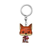 Funko POP! Keychain: Disney Zootopia 2 - Nick Wilde | Offizieller Fanartikel und Merch - Schlüsselanhänger mit Mini Figur für Tasche und Rucksack - Wichtelgeschenk und Mitgebsel