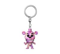 Funko POP! Keychain: Five Nights at Freddy's (FNAF) Tiedye - Freddy Fazbear - Neuartiger Schlüsselanhänger - Vinyl-Minifigur Zum Sammeln - Strumpffüller - Geschenkidee - Video Games Fans