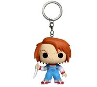 Funko Pop! Keychain: Horror - Chucky- Neuartiger Schlüsselanhänger - Vinyl-Minifigur Zum Sammeln - Strumpffüller - Geschenkidee - Offizielle Handelswaren - Movies Fans - Minifigur