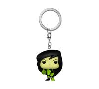 Funko Pop! Schlüsselanhänger – Kim Possible (Shego) – Vinyl-Sammelfigur, offiziell