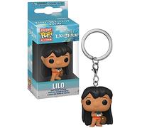 Funko Pop! Keychain: Lilo and Stitch - Lilo mit Camera - Neuartiger Schlüsselanhänger - Vinyl-Minifigur Zum Sammeln - Strumpffüller - Geschenkidee - Offizielle Handelswaren - Movies Fans - Minifigur