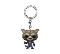Funko Pop! Keychain: Marvel - Guardians of The Galaxy 3 - Rocket Raccoon - Neuartiger Schlüsselanhänger - Vinyl-Minifigur Zum Sammeln - Strumpffüller - Geschenkidee - Offizielle Handelswaren