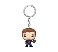Funko Pop! Keychain: Marvel - Guardians of The Galaxy 3 - Star-Lord - Neuartiger Schlüsselanhänger - Vinyl-Minifigur Zum Sammeln - Strumpffüller - Geschenkidee - Offizielle Handelswaren