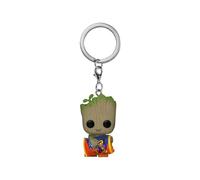 Funko Pop! Keychain: Marvel - Guardians of The Galaxy - Groot - 1/6 Quote Für Seltene Chase-Varianteeese Puffs - Groot Shorts - Neuartiger Schlüsselanhänger - Vinyl-Minifigur Zum Sammeln - TV Fans