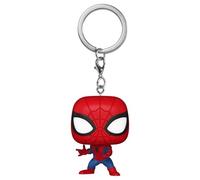 Funko Pop! Keychain: Marvel NC - Spider-Man - Marvel Comics - Neuartiger Schlüsselanhänger - Vinyl-Minifigur Zum Sammeln - Strumpffüller - Geschenkidee - Offizielle Handelswaren - Minifigur