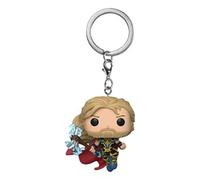 Funko Pop! Keychain: Marvel: Thor: Love and Thunder - Thor - Neuartiger Schlüsselanhänger - Vinyl-Minifigur Zum Sammeln - Strumpffüller - Geschenkidee - Offizielle Handelswaren - Movies Fans
