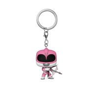 Funko Pop! Keychain: Mighty Morphin Power Rangers 30th - Pink Ranger - Power Rangers TV - Neuartiger Schlüsselanhänger - Vinyl-Minifigur Zum Sammeln - Strumpffüller - Geschenkidee - TV Fans