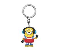 Funko Pop! Keychain: Minions 2- Roller Skating Stuart - Neuartiger Schlüsselanhänger - Vinyl-Minifigur Zum Sammeln - Strumpffüller - Geschenkidee - Offizielle Handelswaren - Movies Fans - Minifigur