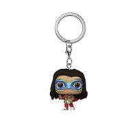 Funko POP! Keychain: Ms. Marvel - Neuartiger Schlüsselanhänger - Vinyl-Minifigur Zum Sammeln - Strumpffüller - Geschenkidee - Offizielle Handelswaren - TV Fans - Minifigur