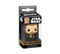 Funko Pop! Keychain: Obi-Wan Kenobi - Star Wars - Neuartiger Schlüsselanhänger - Vinyl-Minifigur Zum Sammeln - Strumpffüller - Geschenkidee - Offizielle Handelswaren - TV Fans - Minifigur