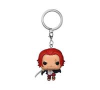 Funko POP! Keychain: One Piece - Shanks - Schlüsselanhänger Origineller Schlüsselring - Sammelbare Minifigur - Kleinigkeit für den Nikolausstiefel - Geschenkidee - Offizielles Merchandise