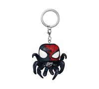 Funko POP! Keychain: Spider-Man 2 - Advanced Suit 2.0 Symbiote | Offizielles Gaming Merch - Schlüsselanhänger mit Mini Figur für Tasche und Rucksack - Wichtelgeschenk und Mitgebsel