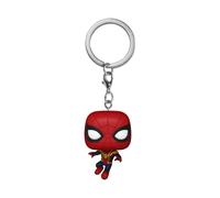 Funko Pop! Keychain: Spiderman No Way Home 2021 - Spider-Man - Leaping SM1 - Neuartiger Schlüsselanhänger - Vinyl-Minifigur Zum Sammeln - Strumpffüller - Geschenkidee - Offizielle Handelswaren