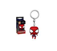 Funko Pop! Keychain: Spiderman No Way Home 2021 - Spider-Man - Leaping SM3 - Neuartiger Schlüsselanhänger - Vinyl-Minifigur Zum Sammeln - Strumpffüller - Geschenkidee - Offizielle Handelswaren