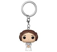Funko Pop! Keychain: Star Wars - Princess Leia - Prinzessin Leia - Neuartiger Schlüsselanhänger - Vinyl-Minifigur Zum Sammeln - Strumpffüller - Geschenkidee - Offizielle Handelswaren
