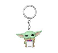 Funko POP! Keychain: Star Wars - The Mandalorian and Grogu - Grogu - Schlüsselanhänger Origineller Schlüsselring - Sammelbare Minifigur - Kleinigkeit für den Nikolausstiefel - Geschenkidee