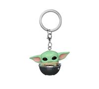 Funko Pop! Keychain: Star Wars: The Mandalorian S9 - Grogu (The Child, Baby Yoda) - Neuartiger Schlüsselanhänger - Vinyl-Minifigur Zum Sammeln - Strumpffüller - Geschenkidee - Offizielle Handelswaren