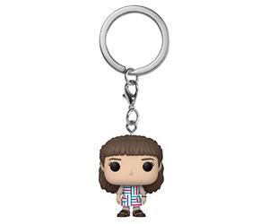 Funko Pop! Keychain: Stranger Things - Eleven - Elf - Neuartiger Schlüsselanhänger - Vinyl-Minifigur Zum Sammeln - Strumpffüller - Geschenkidee - Offizielle Handelswaren - TV Fans - Minifigur
